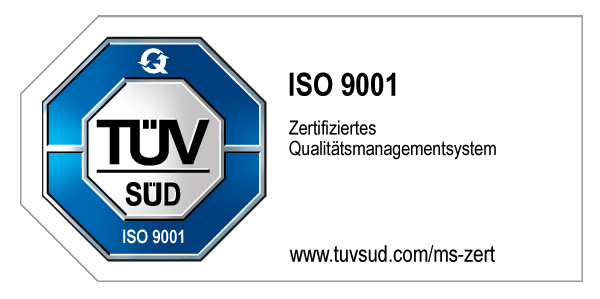ISO 9001 (TÜV SÜD)